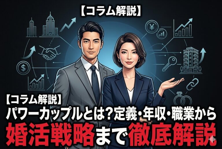 パワーカップルとは？定義・年収・職業から婚活戦略まで徹底解説