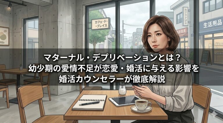 マターナル・デプリベーションとは？幼少期の愛情不足が恋愛・婚活に与える影響を婚活カウンセラーが徹底解説