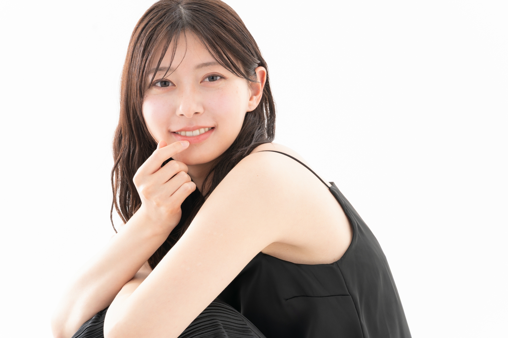 笑顔で好印象な日本人女性