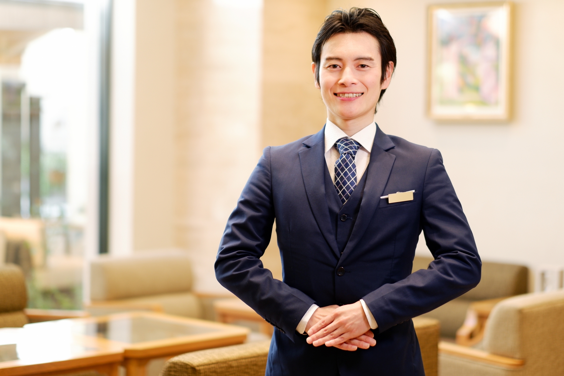 清潔感のある男性