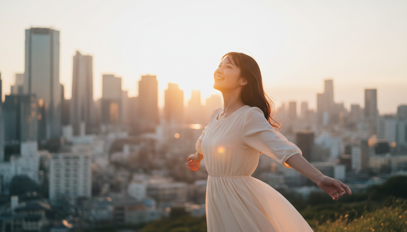 婚活で新しい一歩を踏み出す日本人女性